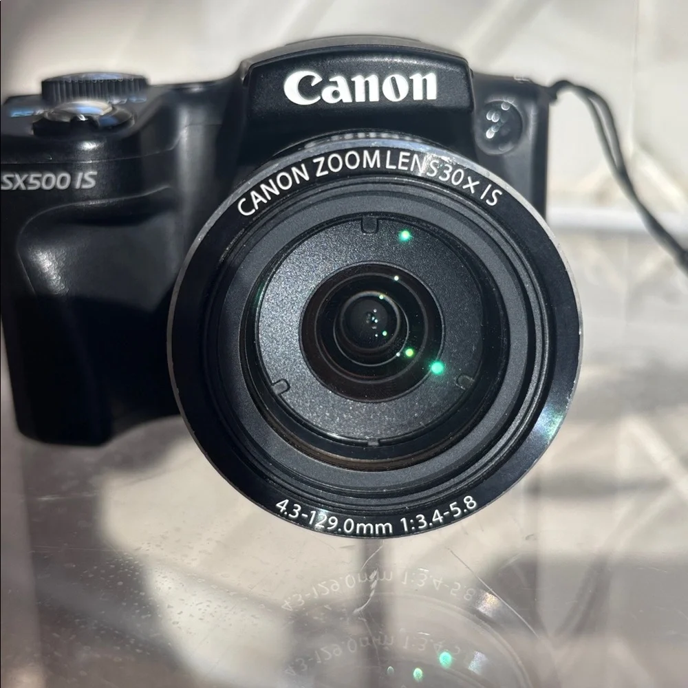 Canon Black SX500 IS Digital Camera